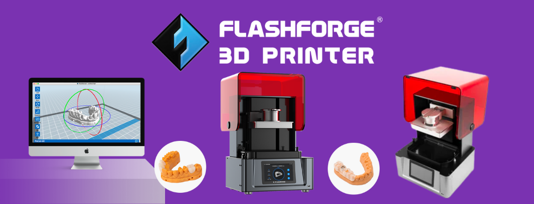 flashforge 3d printer dental