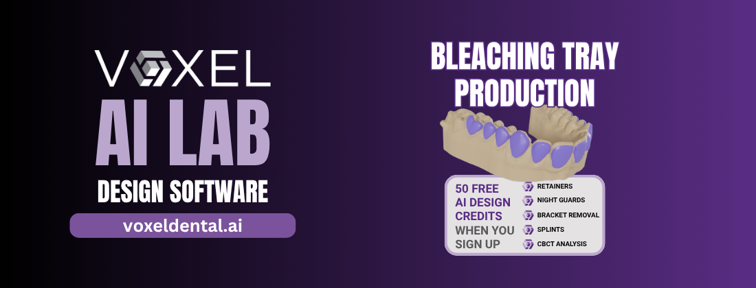 ai design bleaching tray production